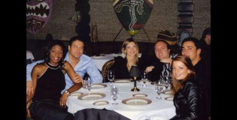 Frank Cali with Sicilian Mafiosi Nicolo Mandala and Gianni Nicchi